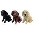 Michael Carr Designs Michael Carr Designs MCD80104MIXA Mcarr Small Lab Puppies Mix 2 of Each Color - 6 Piece MCD80104MIXA
